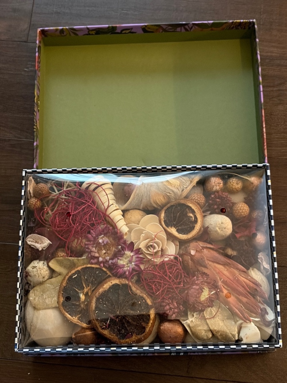 McKenzie-Childs Glow Paradise Potpourri - 19oz Floral Box NWOT